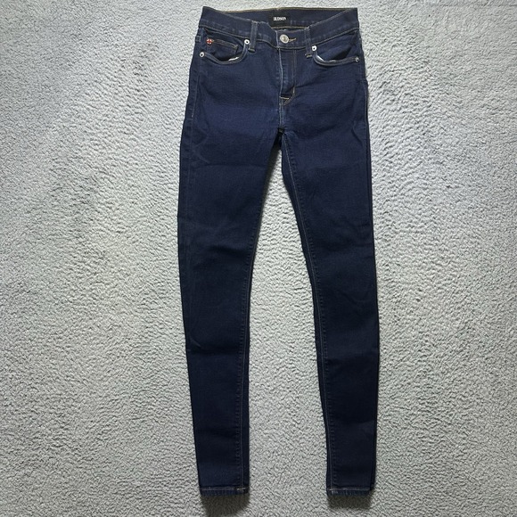 Hudson Womens Jean Blue Size 24 Natalie Super Skinny Ankle Denim Cotton Blend - Picture 1 of 10